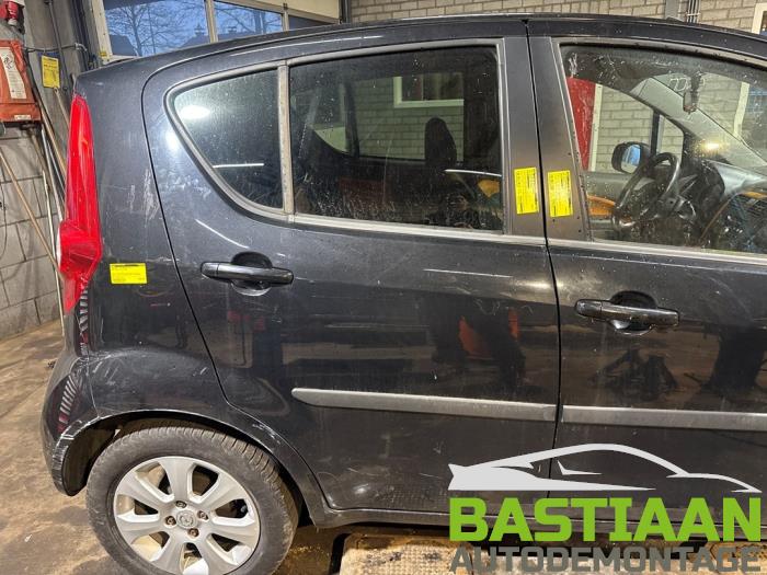 Opel Agila 1.0 12V Épave (2008, Noir)