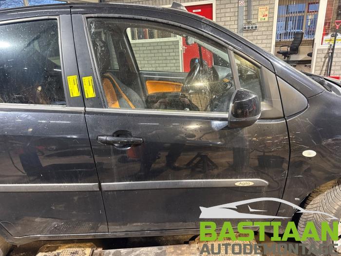 Opel Agila 1.0 12V Épave (2008, Noir)
