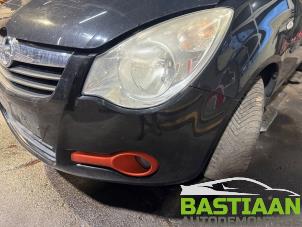 Opel Agila 1.0 12V Épave (2008, Noir)