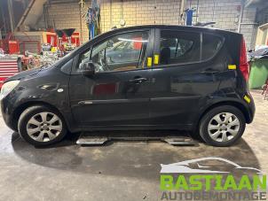 Opel Agila 1.0 12V Épave (2008, Noir)