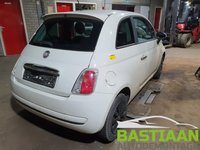 Fiat 500 1.2 Vehículo de desguace (2009, Blanco)