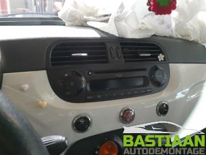 Fiat 500 1.2 Vehículo de desguace (2009, Blanco)