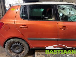 Skoda Fabia II 1.4i 16V Vehículo de desguace (2007, Metálico, Naranja)