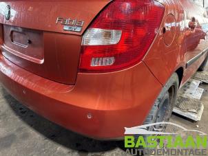 Skoda Fabia II 1.4i 16V Vehículo de desguace (2007, Metálico, Naranja)