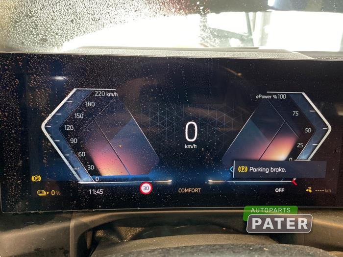 BMW i4 eDrive40 84 kWh Samochód złomowany (2023, Czarny)
