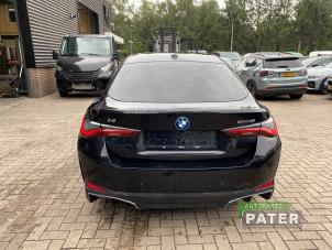 BMW i4 eDrive40 84 kWh Samochód złomowany (2023, Czarny)