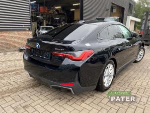 BMW i4 eDrive40 84 kWh Samochód złomowany (2023, Czarny)