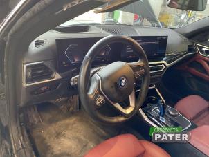 BMW i4 eDrive40 84 kWh Samochód złomowany (2023, Czarny)