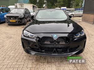 BMW i4 eDrive40 84 kWh Samochód złomowany (2023, Czarny)