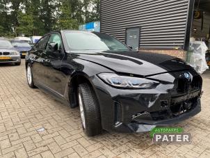 BMW i4 eDrive40 84 kWh Samochód złomowany (2023, Czarny)