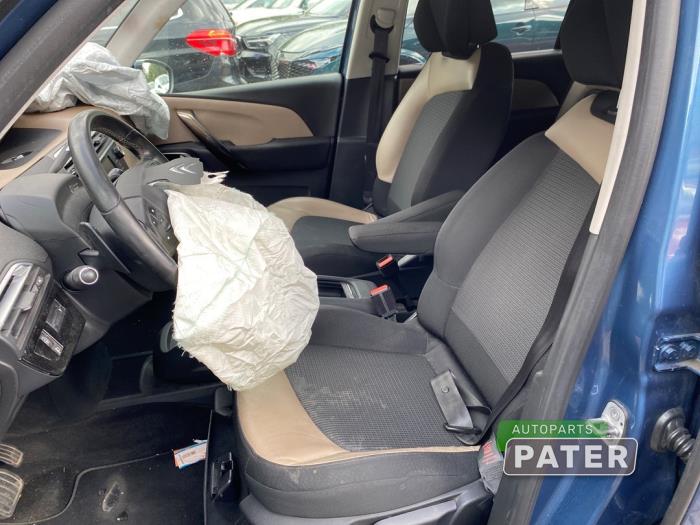 Citroen C4 Grand Picasso 1.6 16V THP 165 Salvage vehicle (2015, Blue)