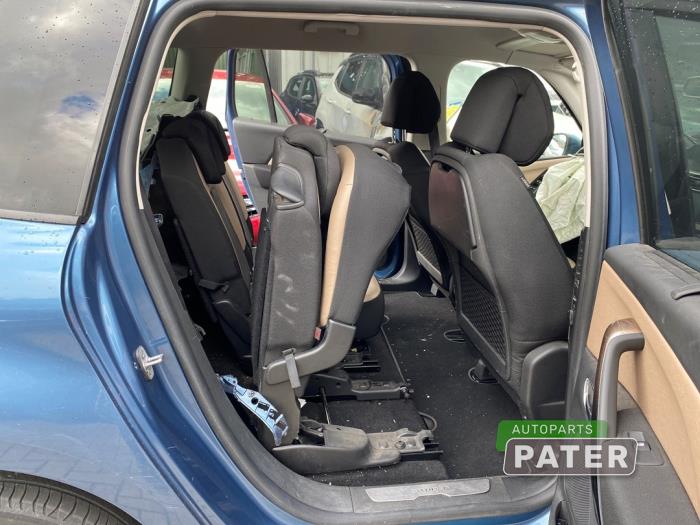 Citroen C4 Grand Picasso 1.6 16V THP 165 Salvage vehicle (2015, Blue)
