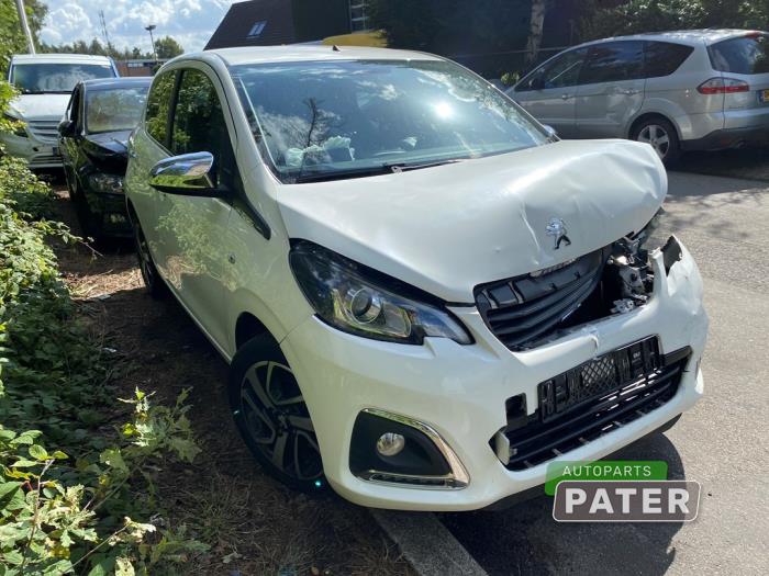 Peugeot 108 1.0 12V VVT-i Vehículo de desguace (2019, Blanco)