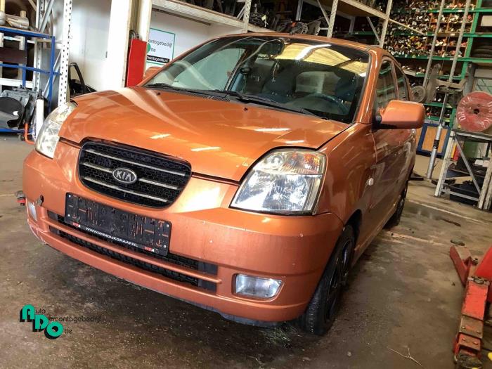 Kia Picanto 1.0 12V Salvage vehicle (2007, Orange)
