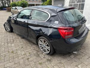 BMW 1 serie 114i 1.6 16V Épave (2013, Noir)