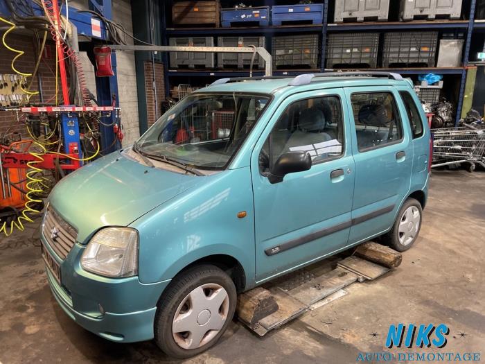 Suzuki Wagon-R+ 1.3 16V Salvage vehicle (2002, Green)