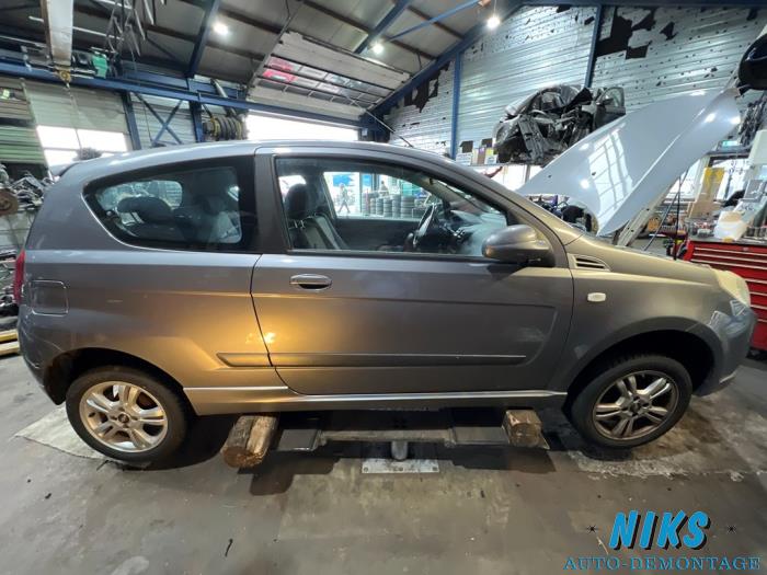 Chevrolet Aveo 1.4 16V LS Épave (2009, Gris)
