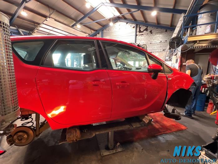 Opel Meriva 1.4 Turbo 16V ecoFLEX Épave (2015, Rouge)