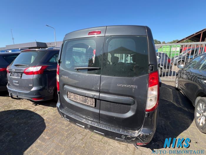 Dacia Dokker 1.6 SCE 16V Bi-Fuel Samochód uszkodzony (2019, Szary)