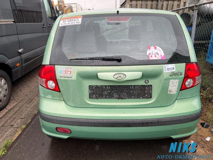 Hyundai Getz 1.3i 12V Vehículo de desguace (2003, Verde)