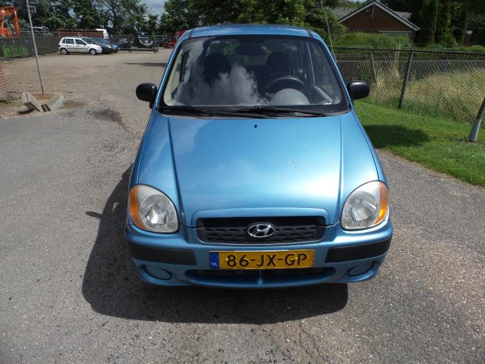 Hyundai Atos 1.0 12V Samochód Złomowany (2002, Niebieski)
