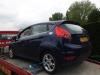Ford Fiesta 6 1.25 16V Salvage vehicle (2012, Blue)