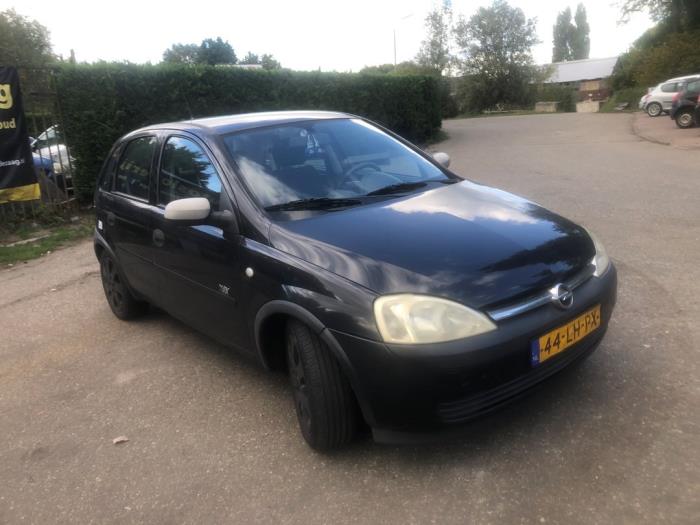 Opel Corsa C 1.2 16V Salvage vehicle (2003, Black)