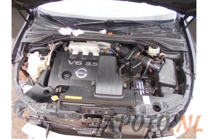 Nissan Murano 3.5 V6 24V 4x4 Vehículo de desguace (2005, Negro)