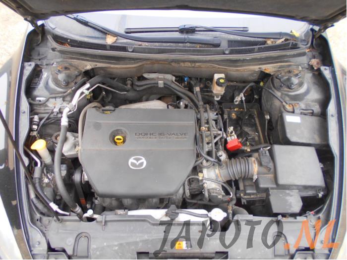 Mazda 6 2.0i 16V S-VT Vehículo de desguace (2008, Negro)