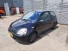 Toyota Yaris salvage car from 2002