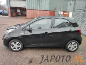 Kia Picanto 1.0 12V Samochód złomowany (2011, Czarny)