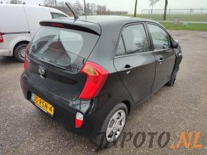 Kia Picanto 1.0 12V Samochód złomowany (2011, Czarny)
