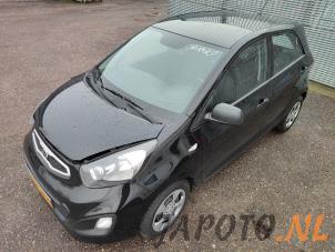 Kia Picanto 1.0 12V Samochód złomowany (2011, Czarny)