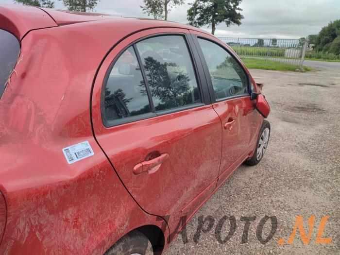 Nissan Micra 1.2 12V Salvage vehicle (2011, Red)