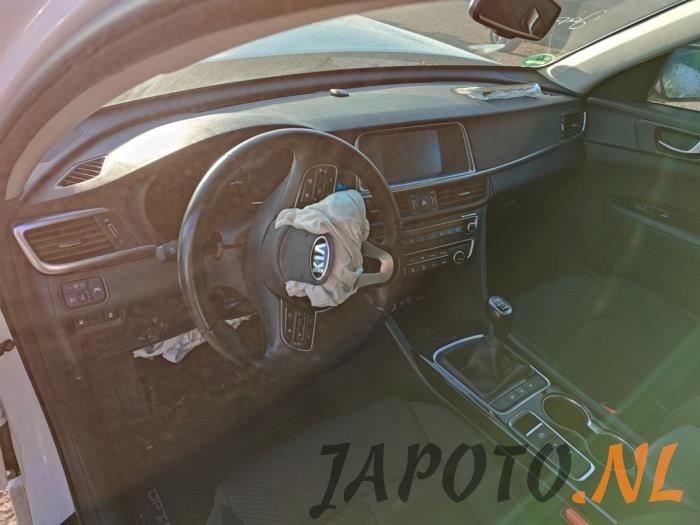 Kia Optima Sportswagon 2.0 CVVL 16V Samochód złomowany (2017, Metalik, Bialy)