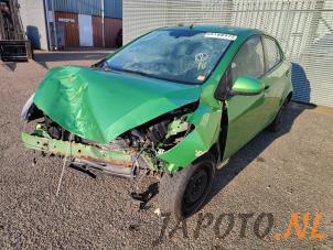 Mazda 2 1.3 16V S-VT Samochód złomowany (2010, Zielony)