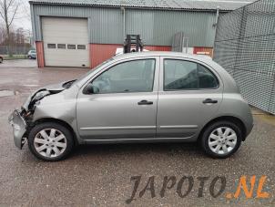 Nissan Micra 1.2 16V Samochód złomowany (2007, Szary)