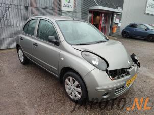 Nissan Micra 1.2 16V Samochód złomowany (2007, Szary)