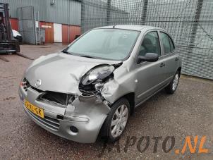 Nissan Micra 1.2 16V Samochód złomowany (2007, Szary)