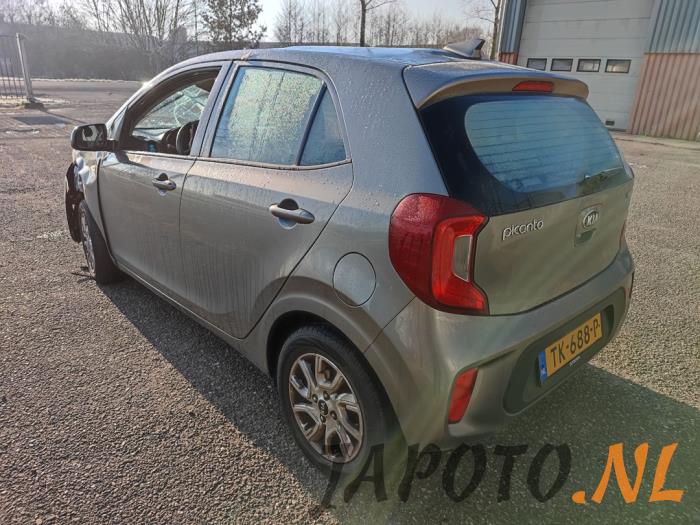 Kia Picanto 1.0 12V Vehículo de desguace (2018, Gris)