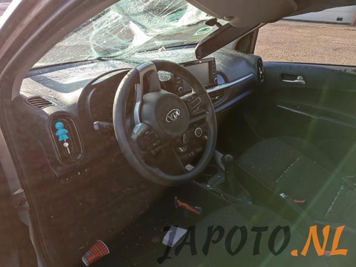 Kia Picanto 1.0 12V Vehículo de desguace (2018, Gris)