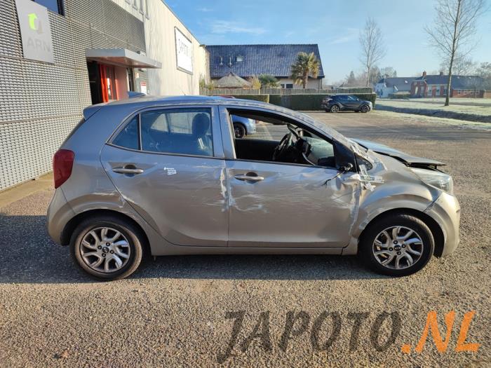 Kia Picanto 1.0 12V Vehículo de desguace (2018, Gris)