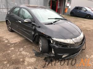 Honda Civic 1.4 i-Dsi Épave (2008, Noir)