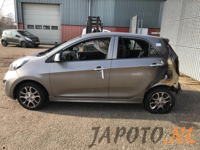 Kia Picanto 1.0 12V Skrotfordon (2011, GRIJS)