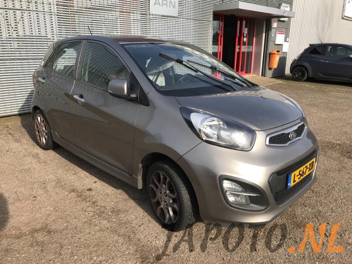 Kia Picanto 1.0 12V Skrotfordon (2011, GRIJS)