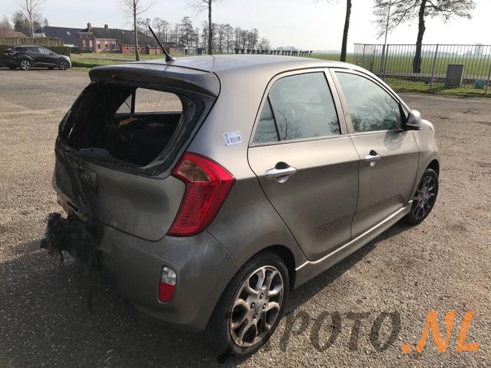 Kia Picanto 1.0 12V Skrotfordon (2011, GRIJS)