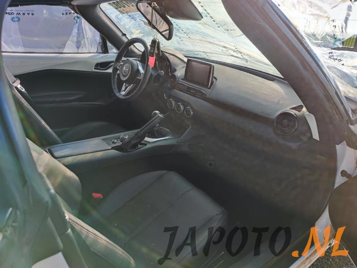 Mazda MX-5 1.5 Skyactiv G-131 16V Épave (2017, Blanc)