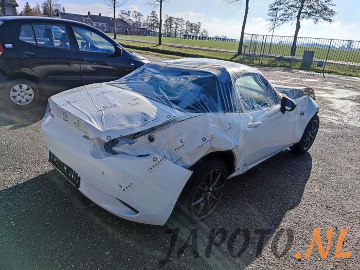 Mazda MX-5 1.5 Skyactiv G-131 16V Épave (2017, Blanc)