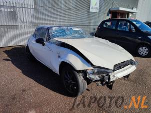 Mazda MX-5 1.5 Skyactiv G-131 16V Épave (2017, Blanc)