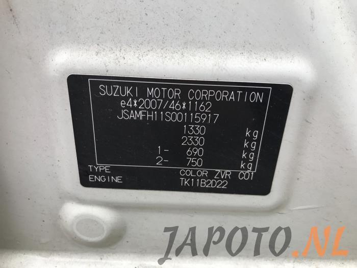 Suzuki Ignis 1.2 Dual Jet 16V Vehículo de desguace (2017, Blanco)